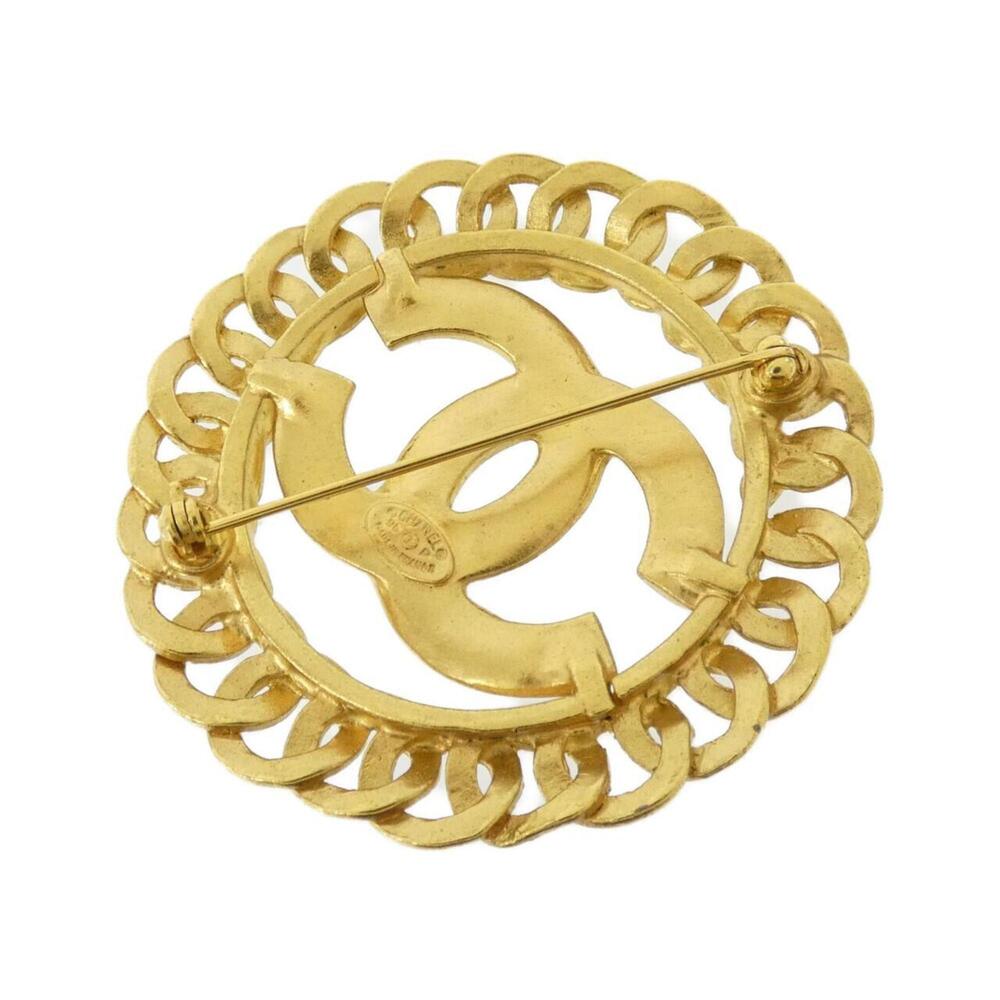 CHANEL Authentic Gold Brooch - Picture 2 of 3